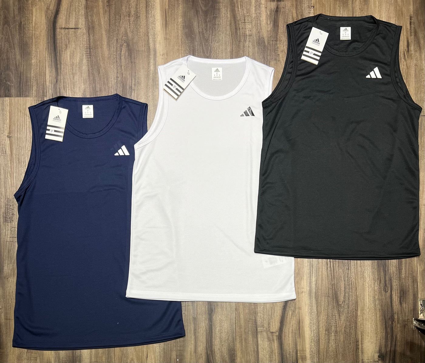 Kit 3 Regatas Dri-fit - Adidas