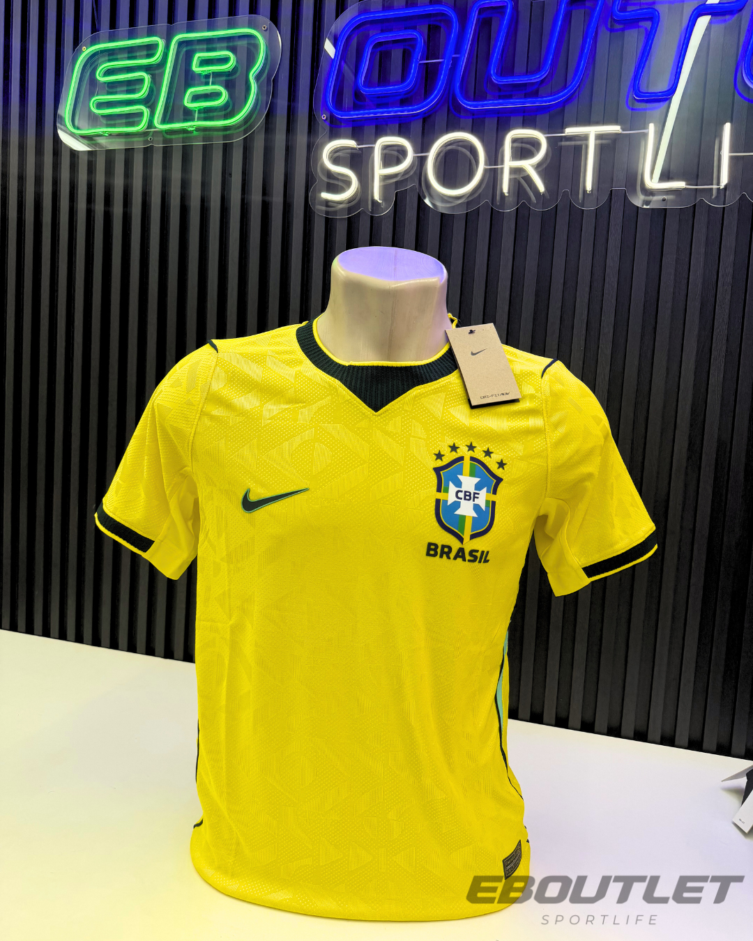 Camiseta Seleção Brasileira Dri-Fit Modelo Jogador + Boné Exclusivo Grátis