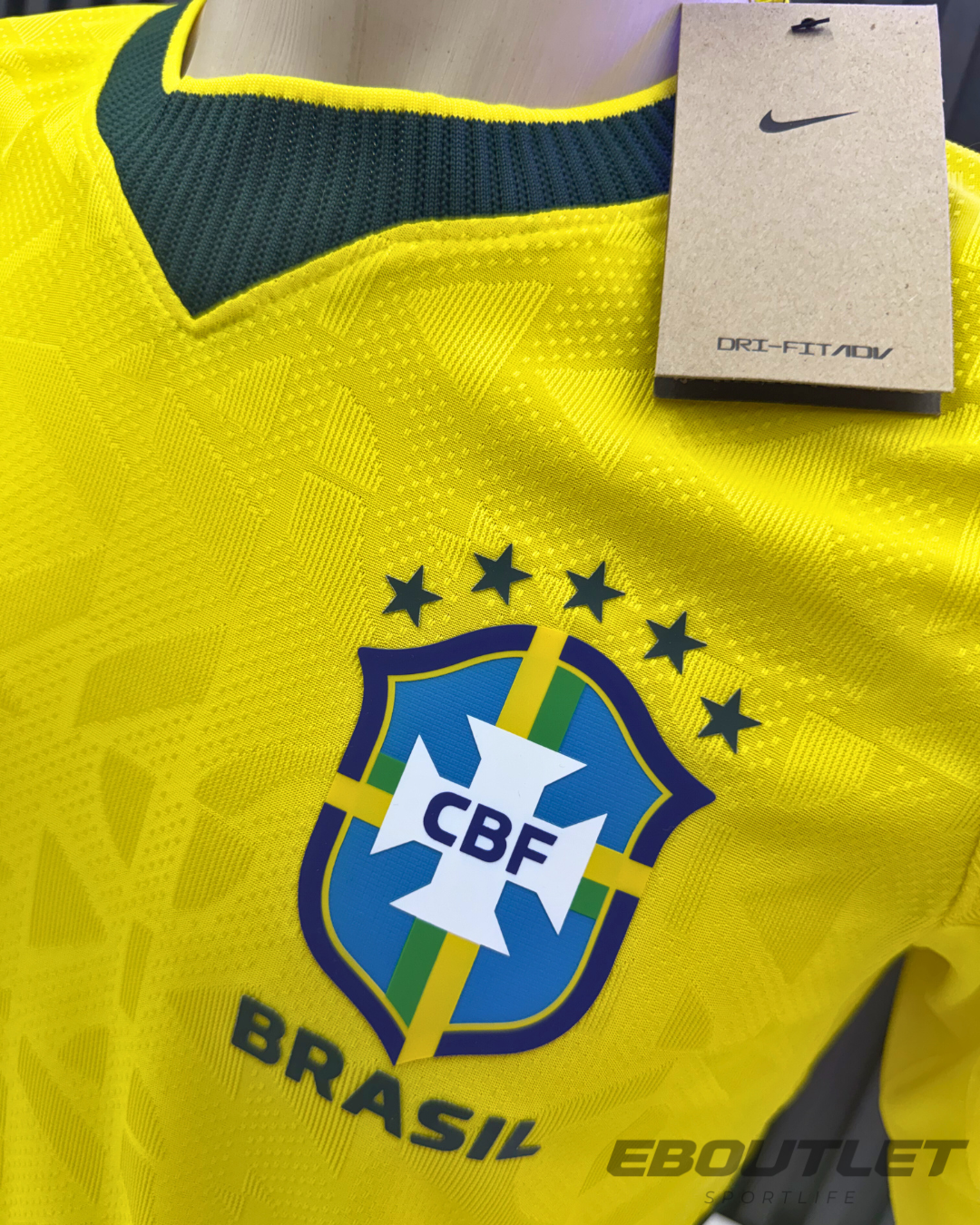 Camiseta Seleção Brasileira Dri-Fit Modelo Jogador + Boné Exclusivo Grátis