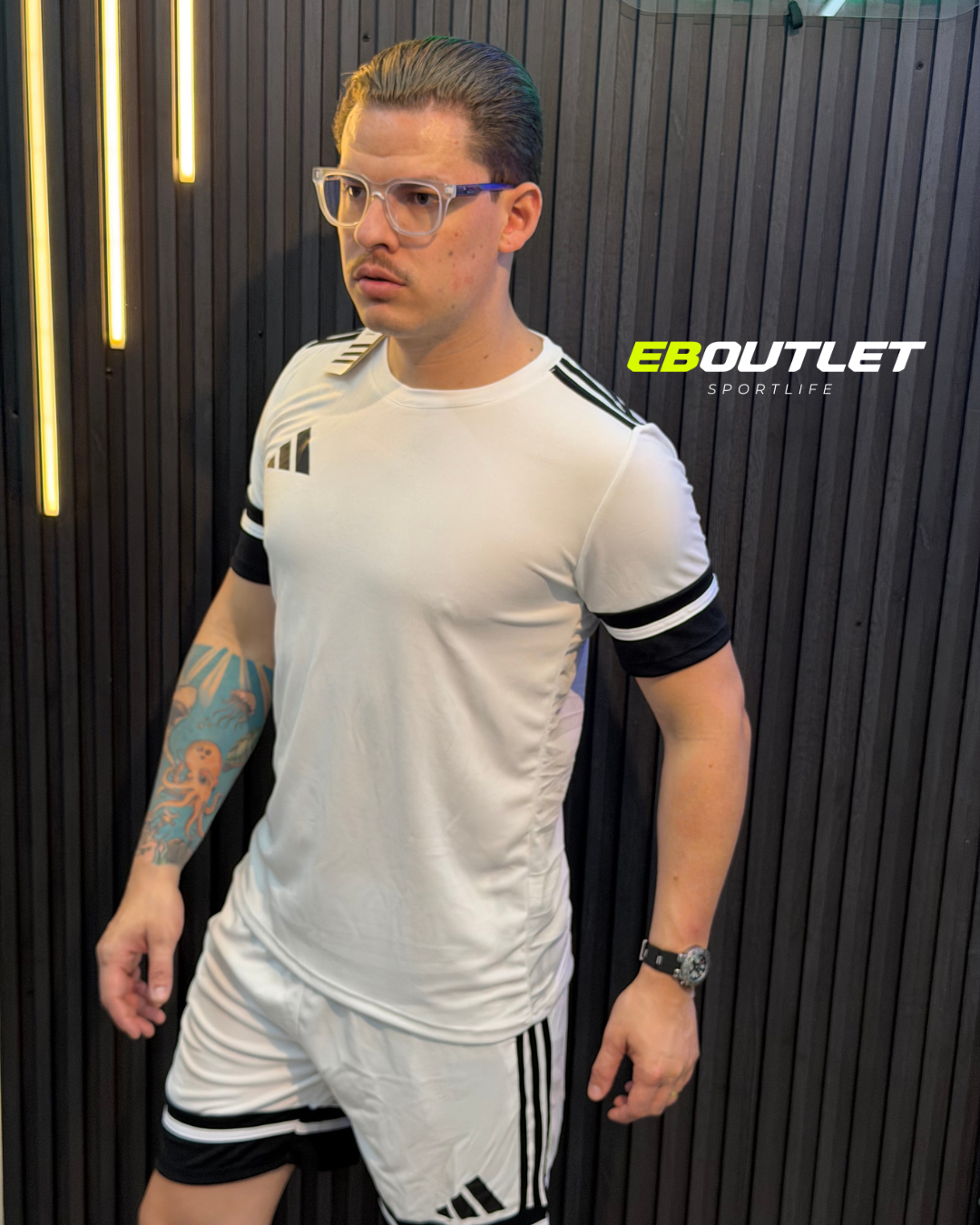Conjunto Dri-Fit: Camiseta + Shorts - Adidas