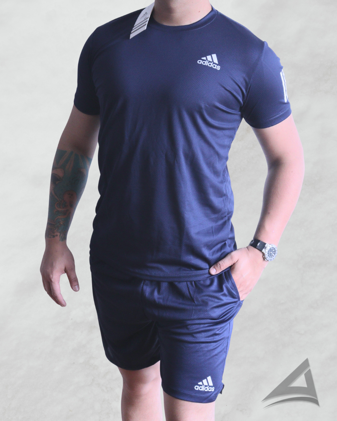 Conjunto Dri-Fit: Camiseta + Shorts - Adidas