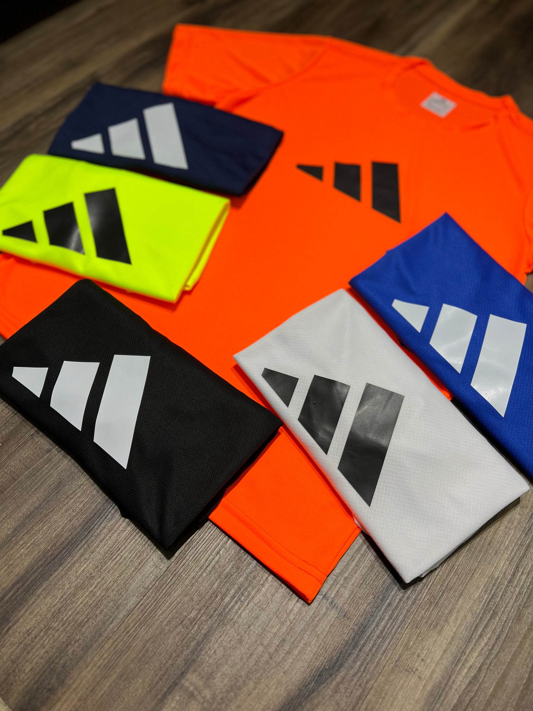 Kit especial com 6 camiseta adidas dri-fit