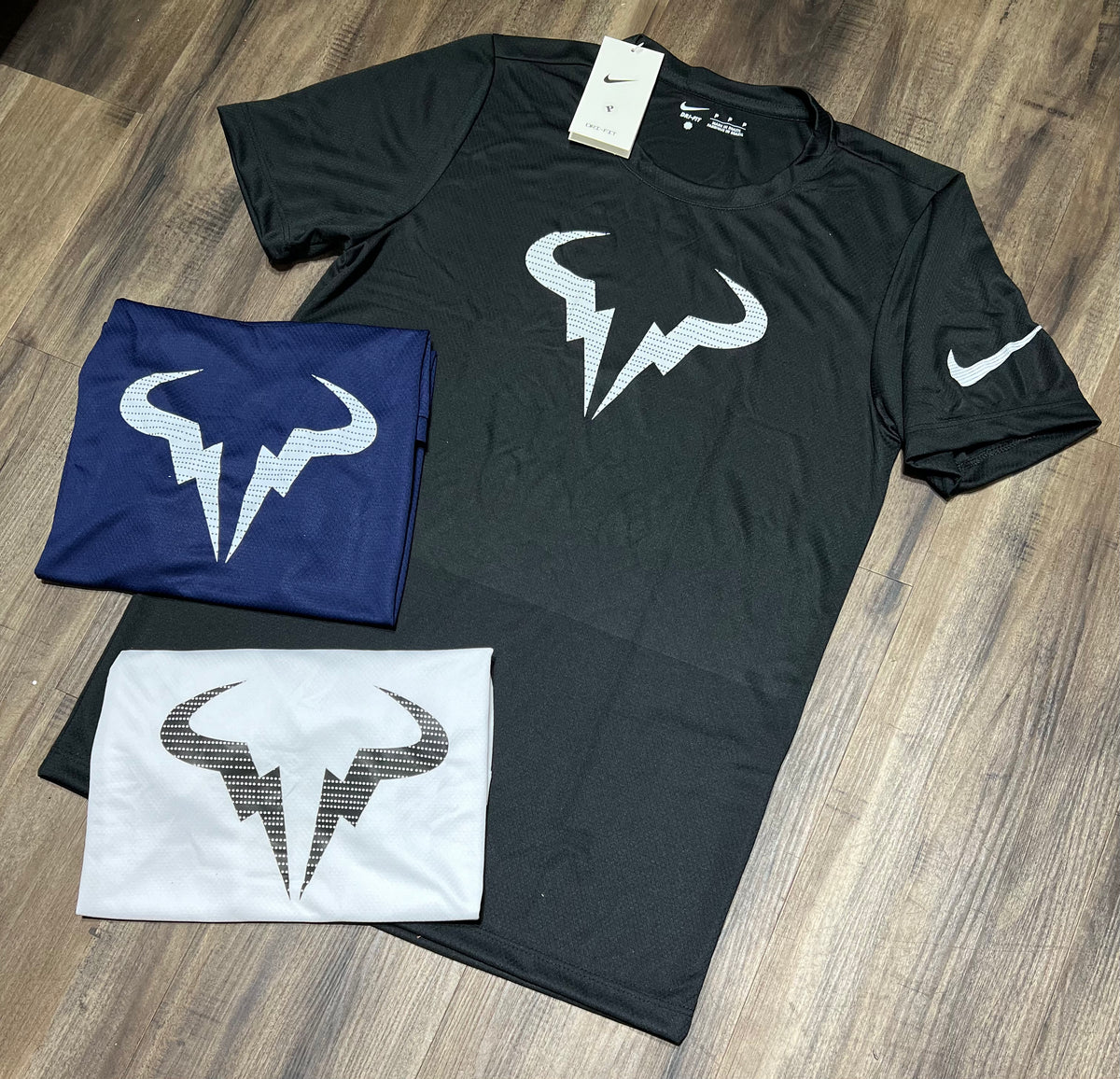 Kit com 3 camisetas Nike dri-fit