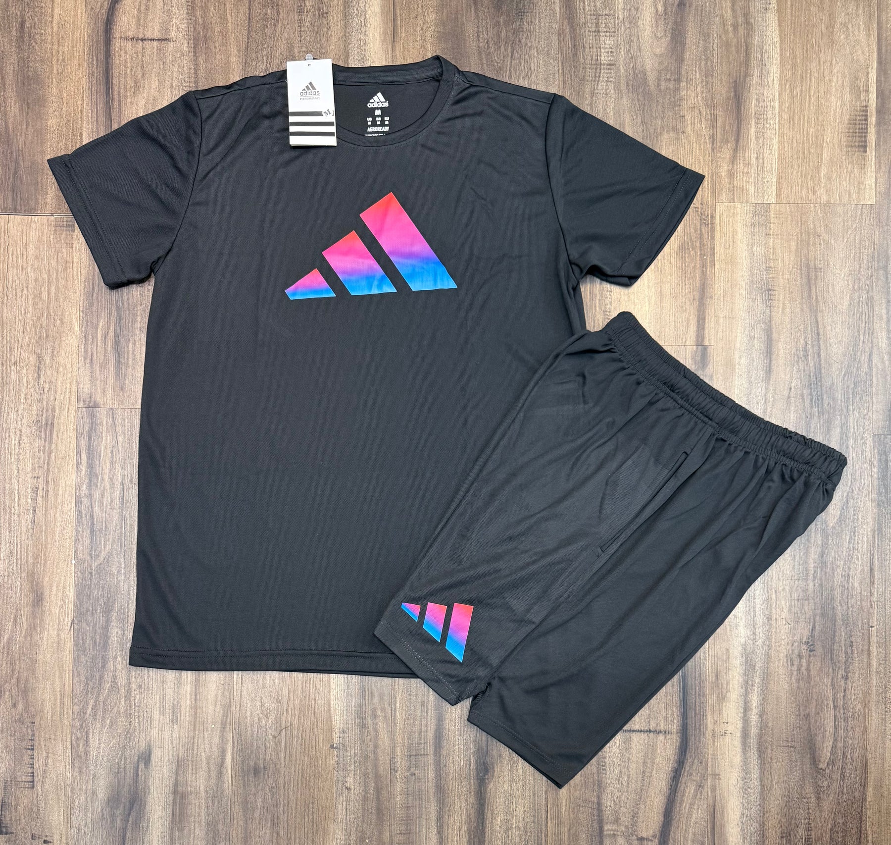 Conjunto Dri-Fit: Camiseta + Shorts - Adidas