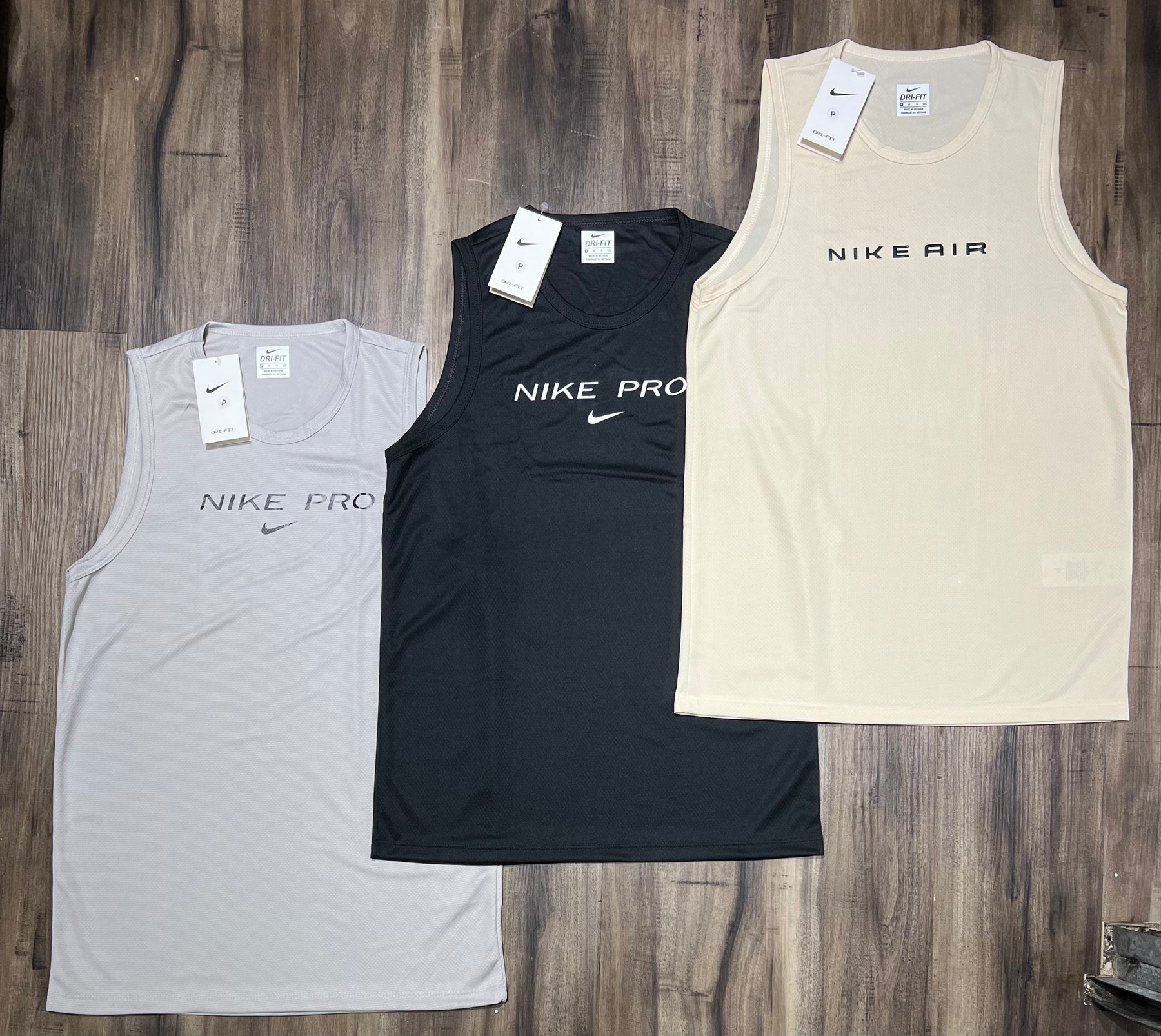 Kit 3 Regatas Dri-fit - Nike