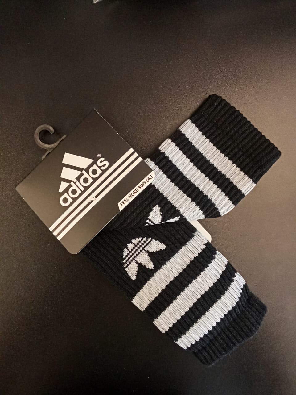 Par de meia longa Algodão - Adidas
