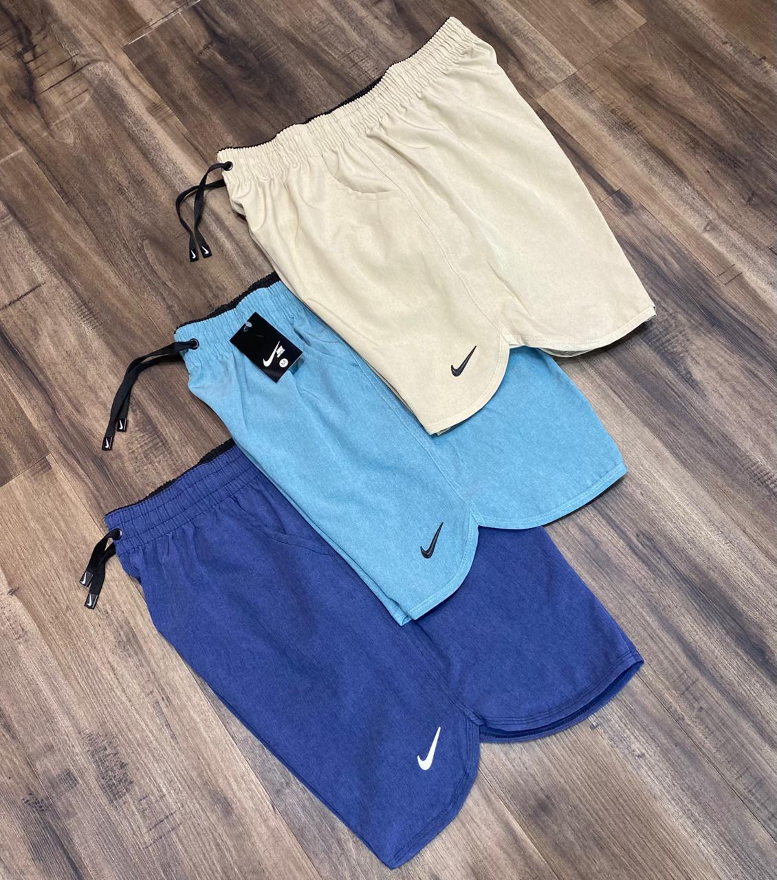 Kit 3 Bermudas Nike Dri-Fit Mauricinho Masculinas