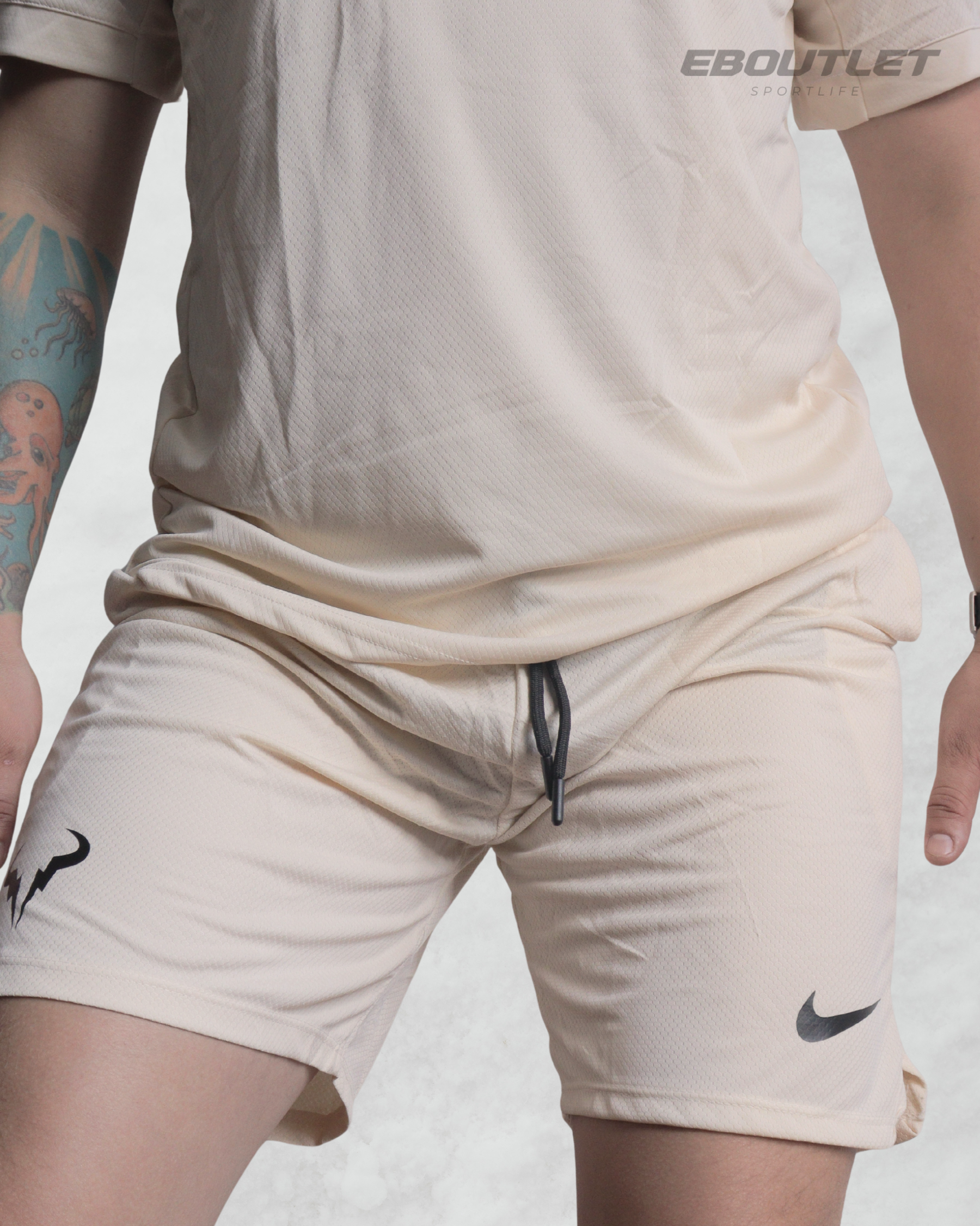 Conjunto Dri-Fit: Camiseta + Shorts - Nike / R. Nadal