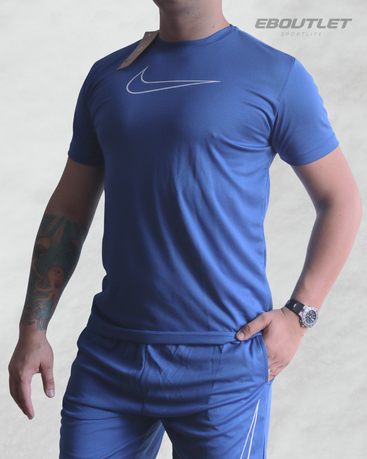 Conjunto Dri-Fit: Camiseta + Shorts - Nike - relevo