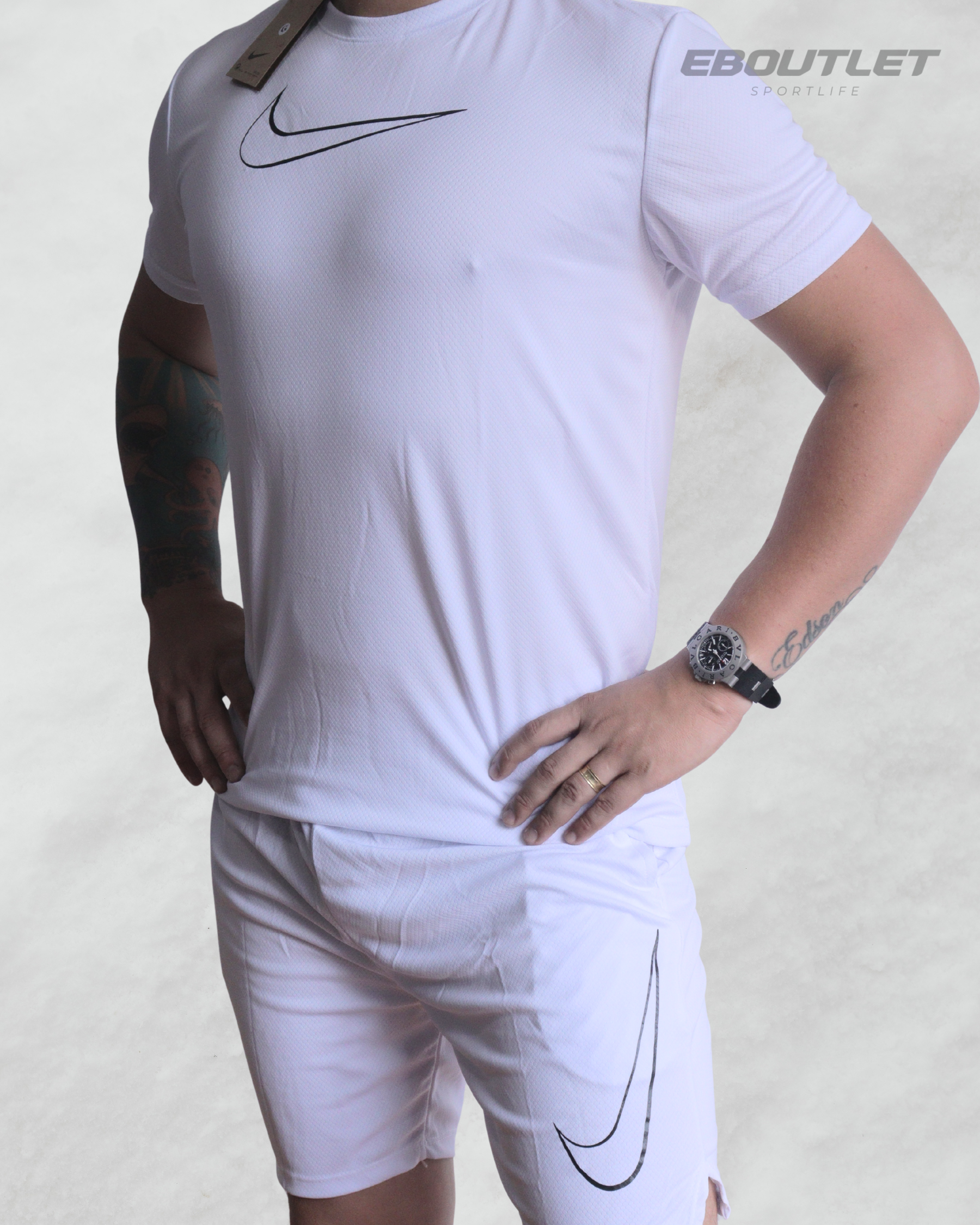 Conjunto Dri-Fit: Camiseta + Shorts - Nike - relevo