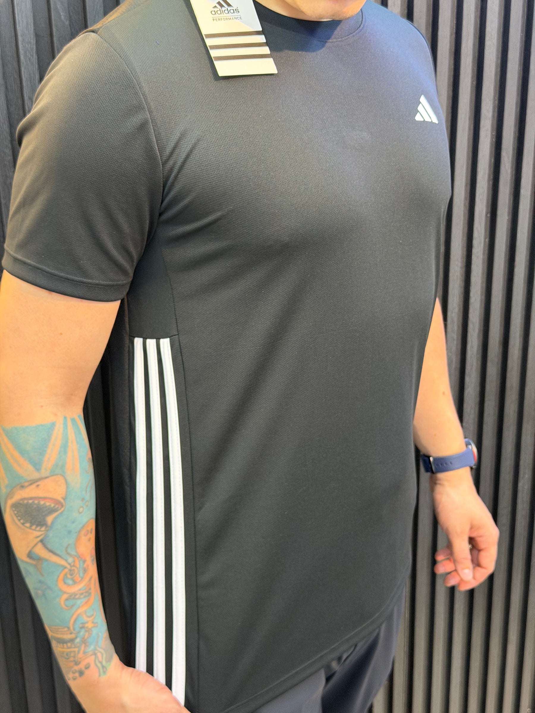 Camiseta Dri-fit - Adidas 3 faixa