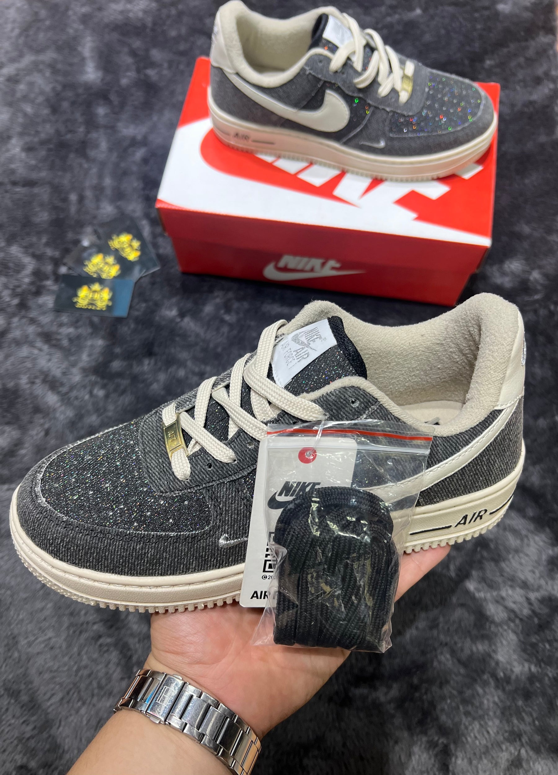 Air Force 1’07 SE sisterhood lançamento + relógio de Brinde