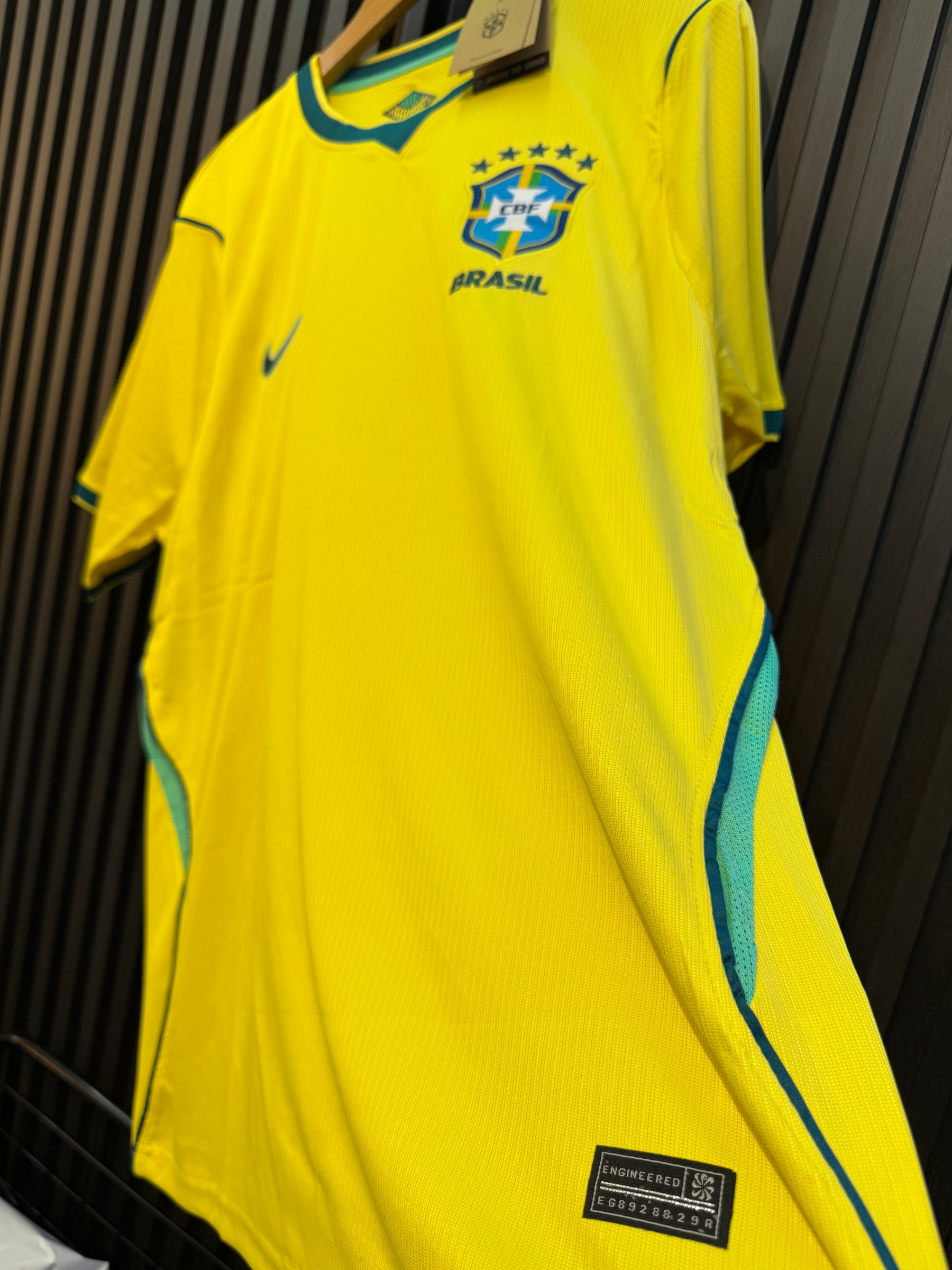 Camiseta Seleção Brasileira Dri-Fit Modelo Torcedor + Boné Exclusivo Grátis