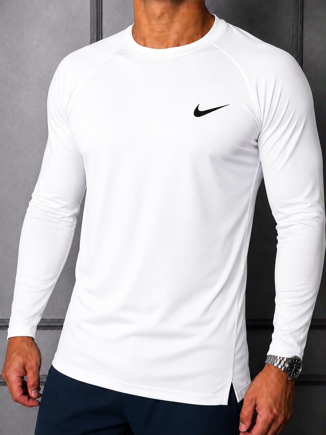 Camiseta Nike UV Protection Manga Longa – Tecido Premium Importado