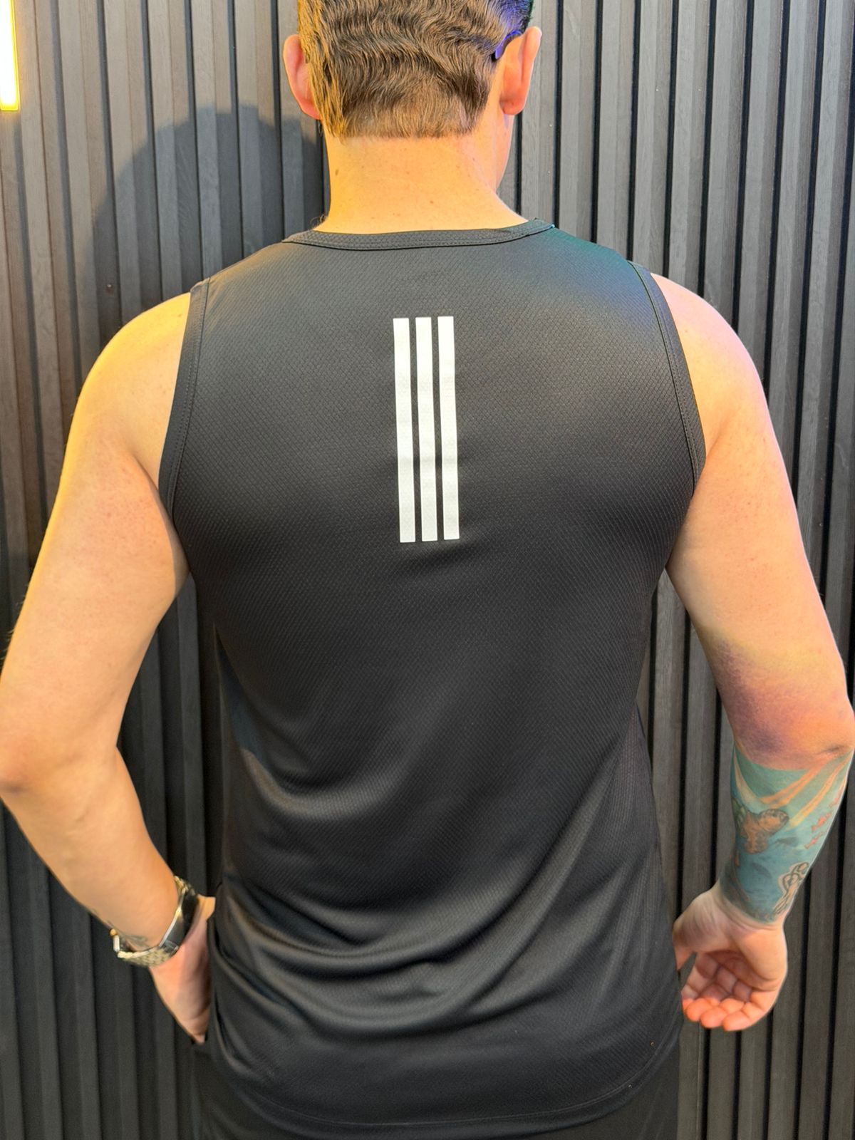 Regata Dri-Fit Adidas 3 Faixas