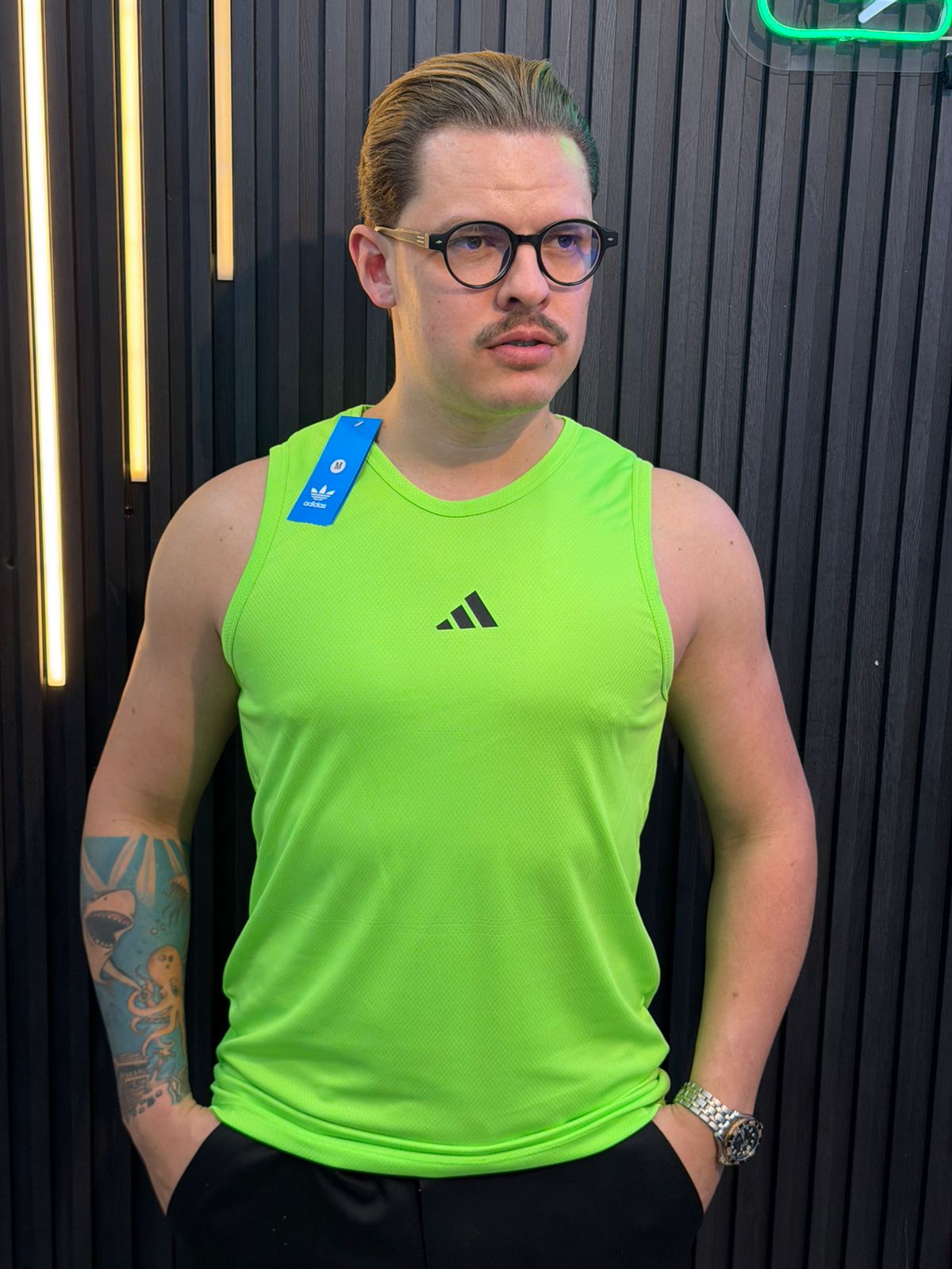 Regata Dri-Fit Adidas 3 Faixas