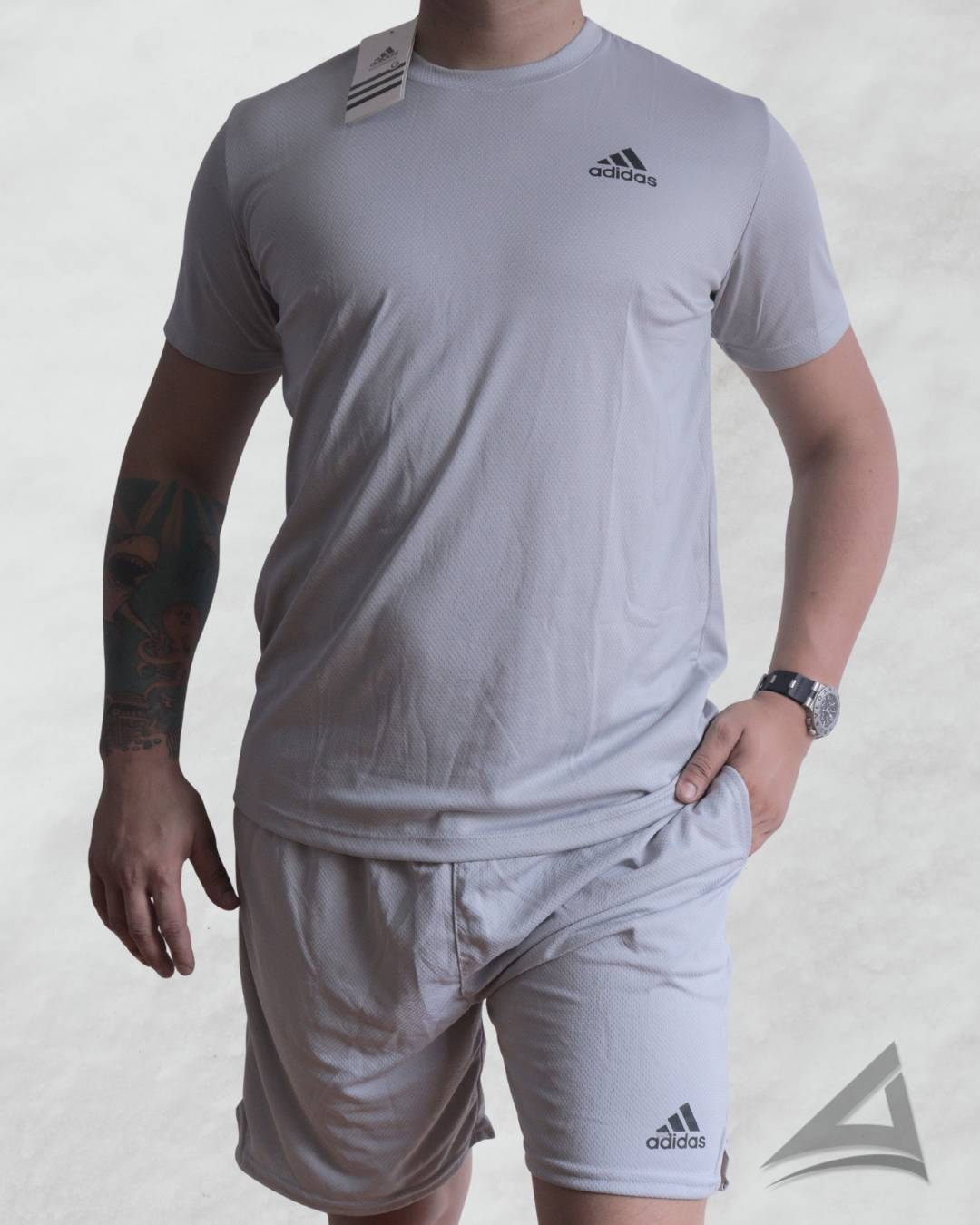 Conjunto Dri-Fit: Camiseta + Shorts - Adidas