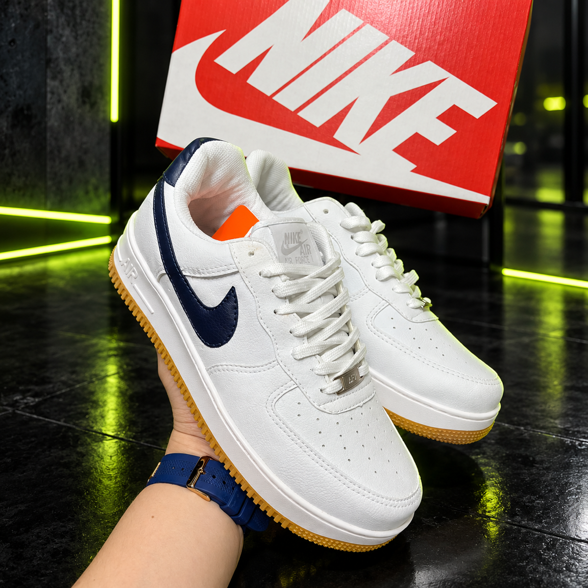 Air Force 1  W/A Lançamento + Relógio de Brinde