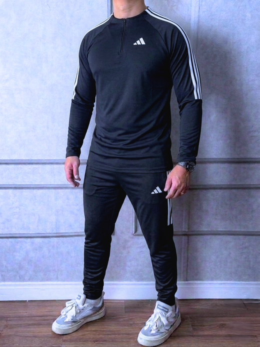 Conjunto Adidas Clássico - Jaqueta e Calça