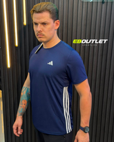 Camiseta Dri-fit - Adidas 3 Faixas
