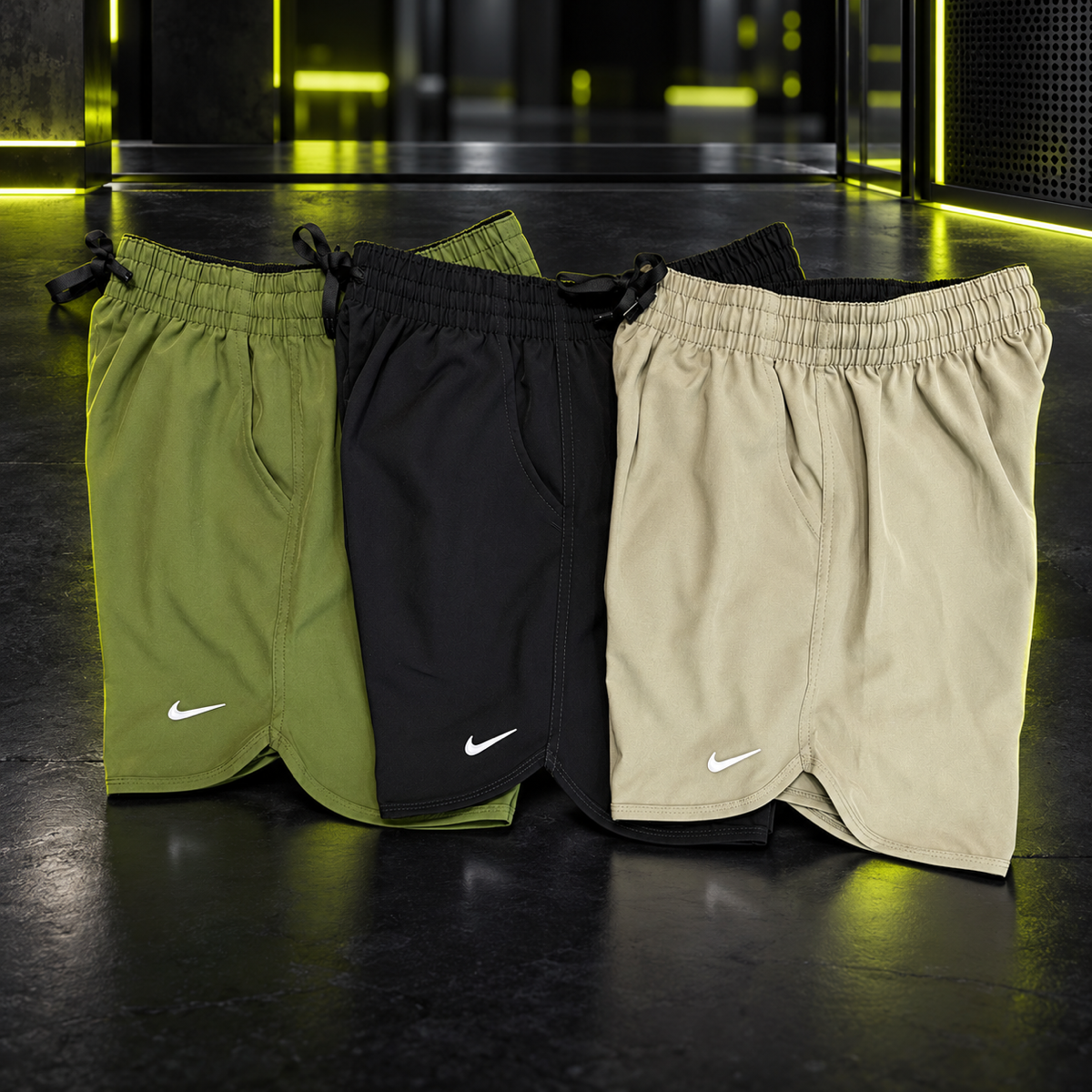 Kit 3 Shorts Dri-Fit Nike - Masculinos