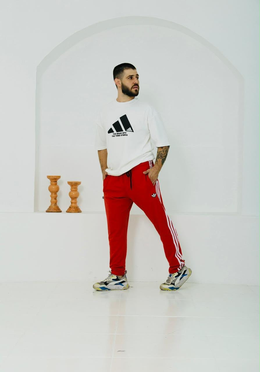 Calça Moletinho 3 Stripes Adidas Originals - Unidade