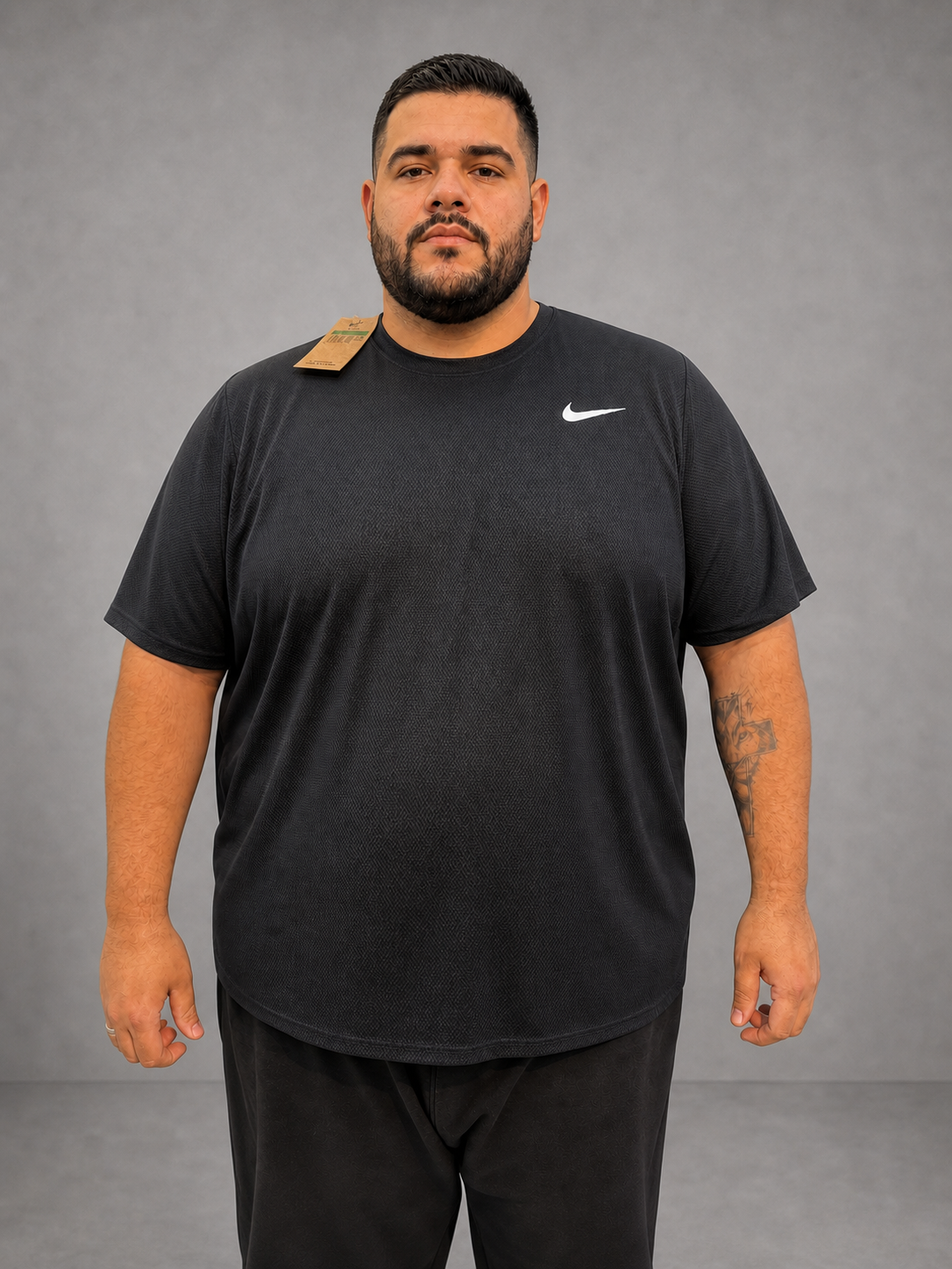 Kit 3 Camisetas Dri-fit Plus Size - Nike - preta