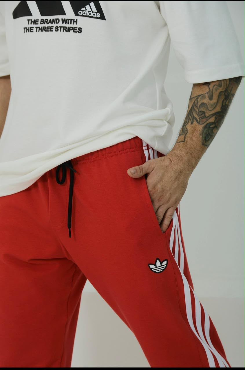 Calça Moletinho 3 Stripes Adidas Originals - Unidade