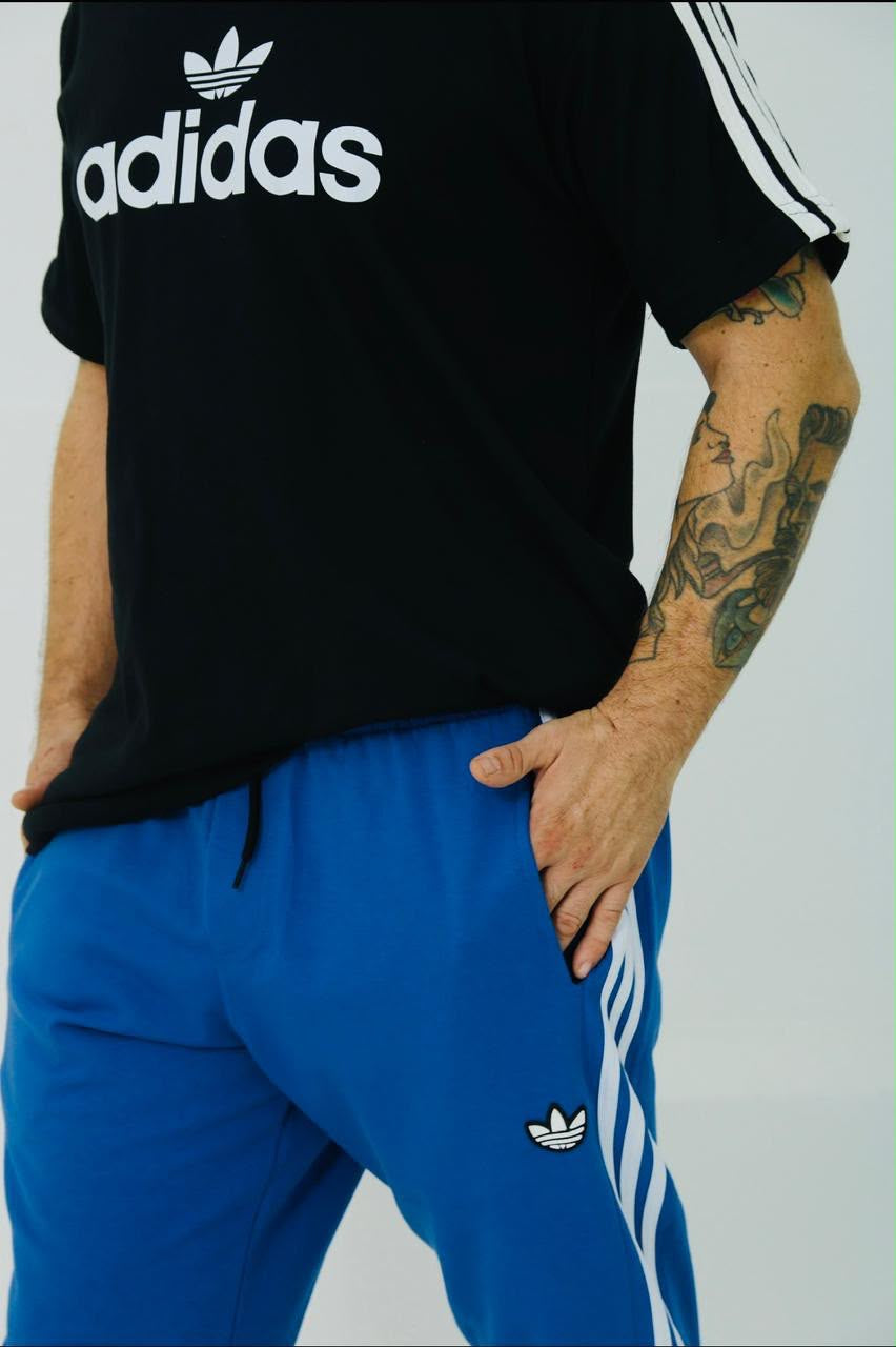 Calça Moletinho 3 Stripes Adidas Originals - Unidade