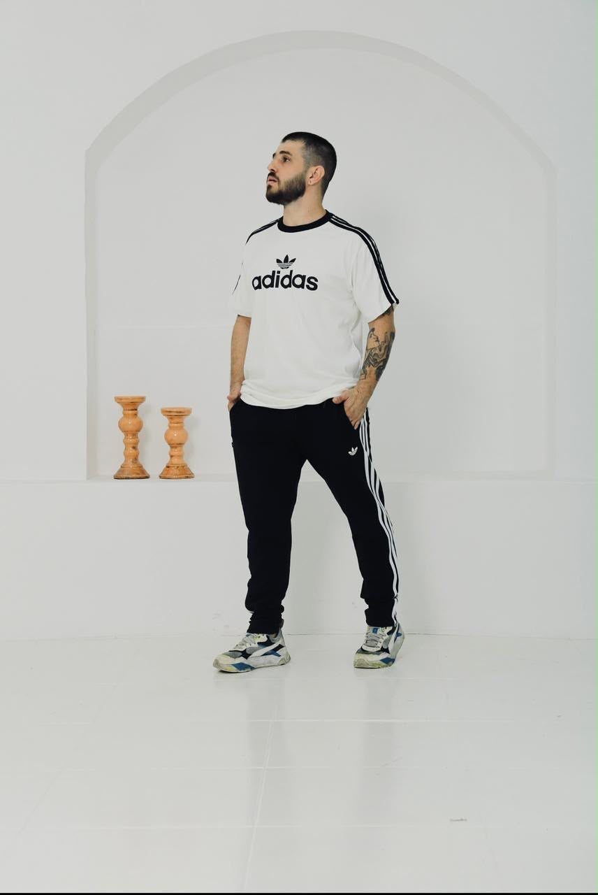 Calça Moletinho 3 Stripes Adidas Originals - Unidade