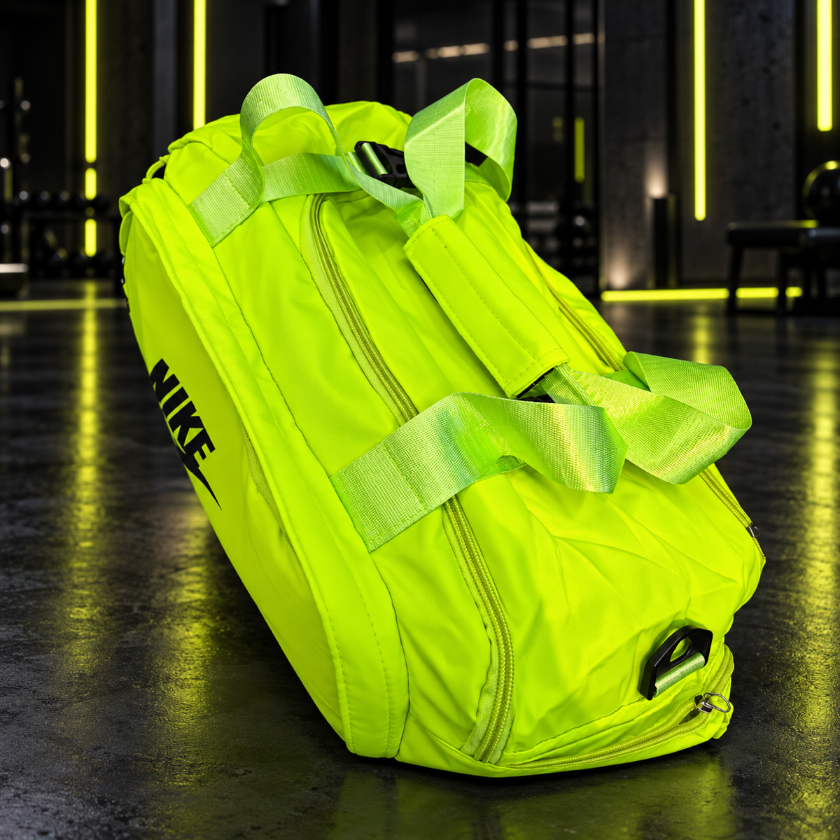Bolsa Esportiva Nike Duffle - Verde Neon