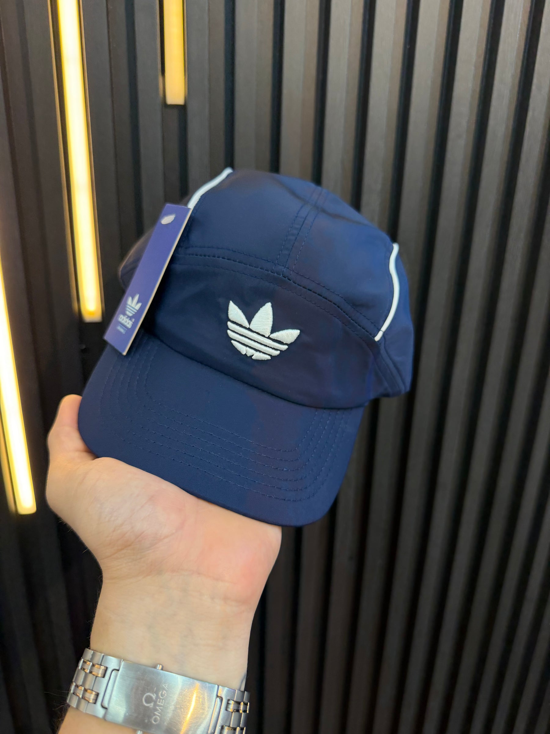 Boné Adidas Trefoil - Azul Marinho