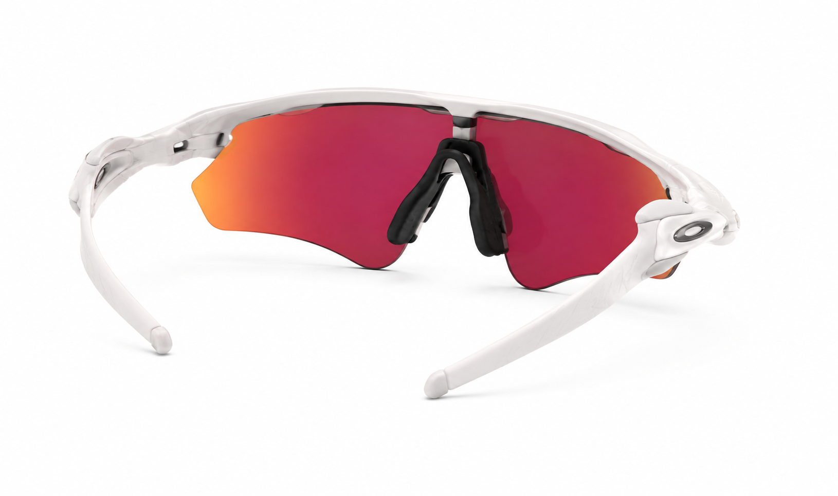 Óculos de Sol Oakley Radar Branco Lente Vermelha