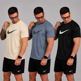 Kit com 3 camisetas nike dri-fit