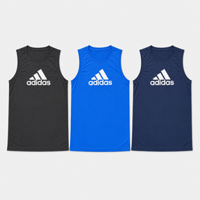 Kit 3 Regatas Adidas Dri-Fit