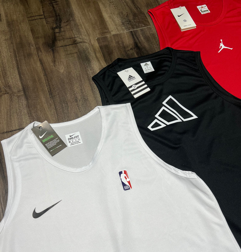 Kit com 3 regatas mescla