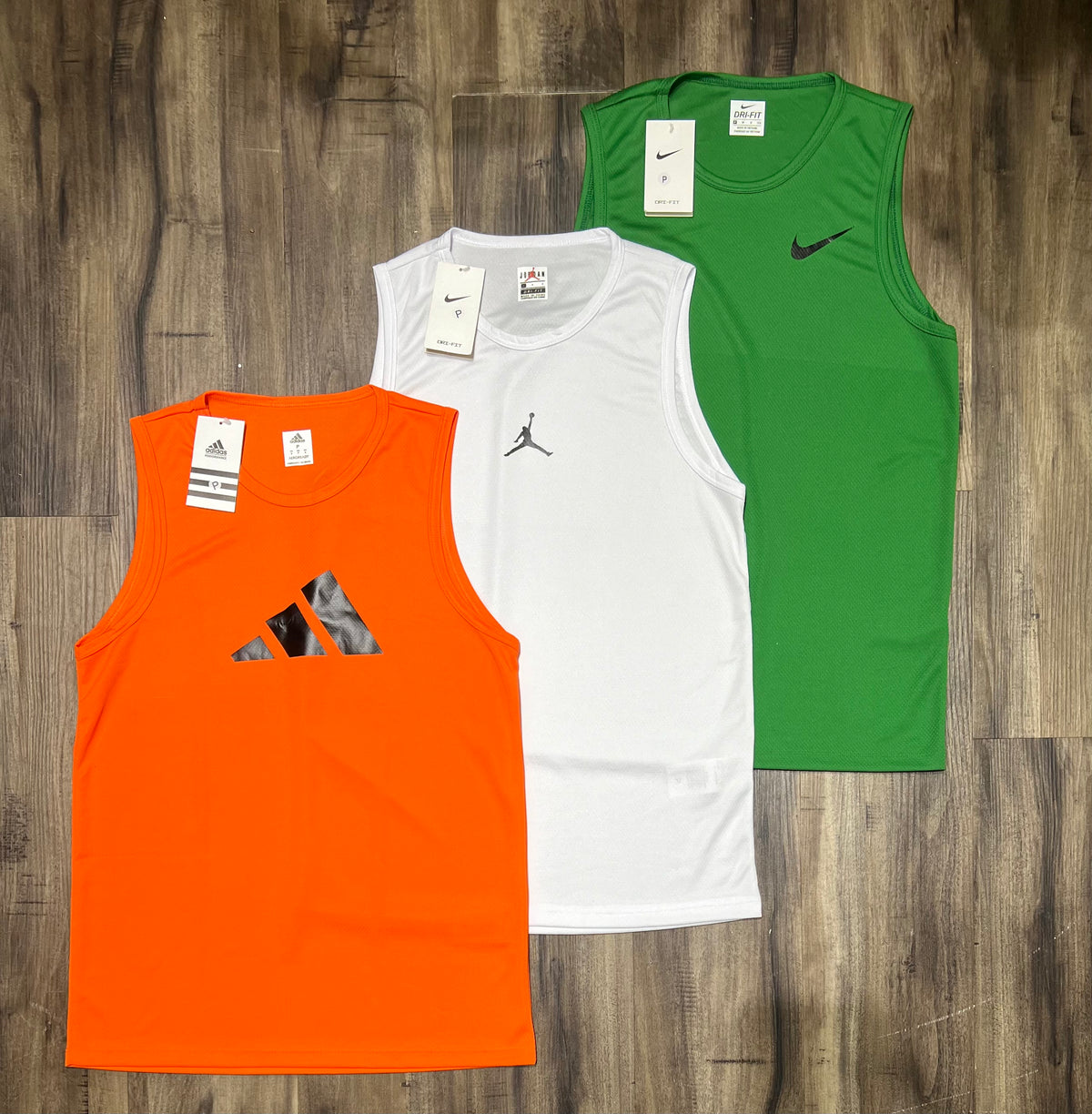 Kit com 3 regatas mescla