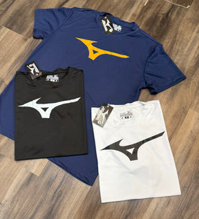 Kit com 3 camisetas mizuno dri-fit