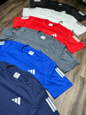 Kit com 6 camisetas adidas dri-fit