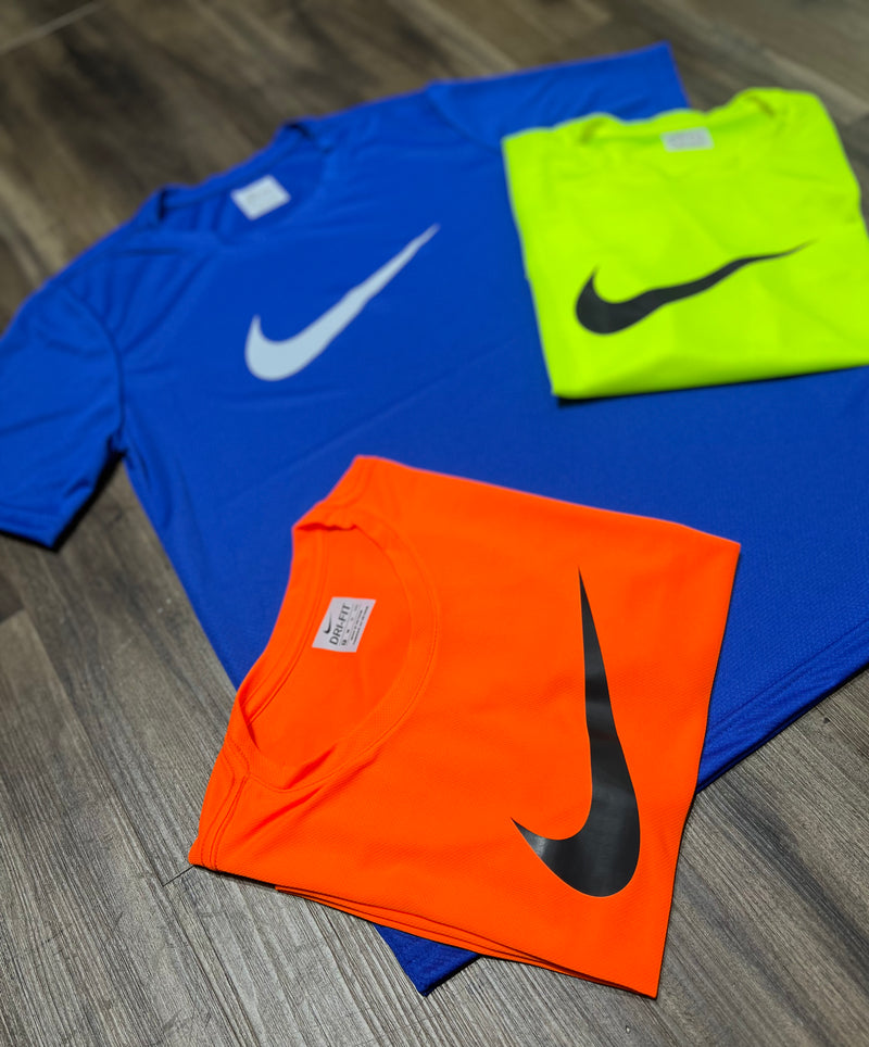 Kit com 3 camisetas nike dri-fit