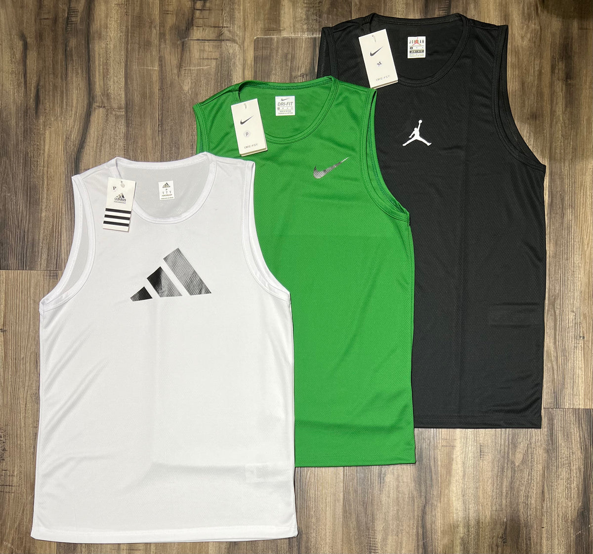 Kit com 3 regatas mescla