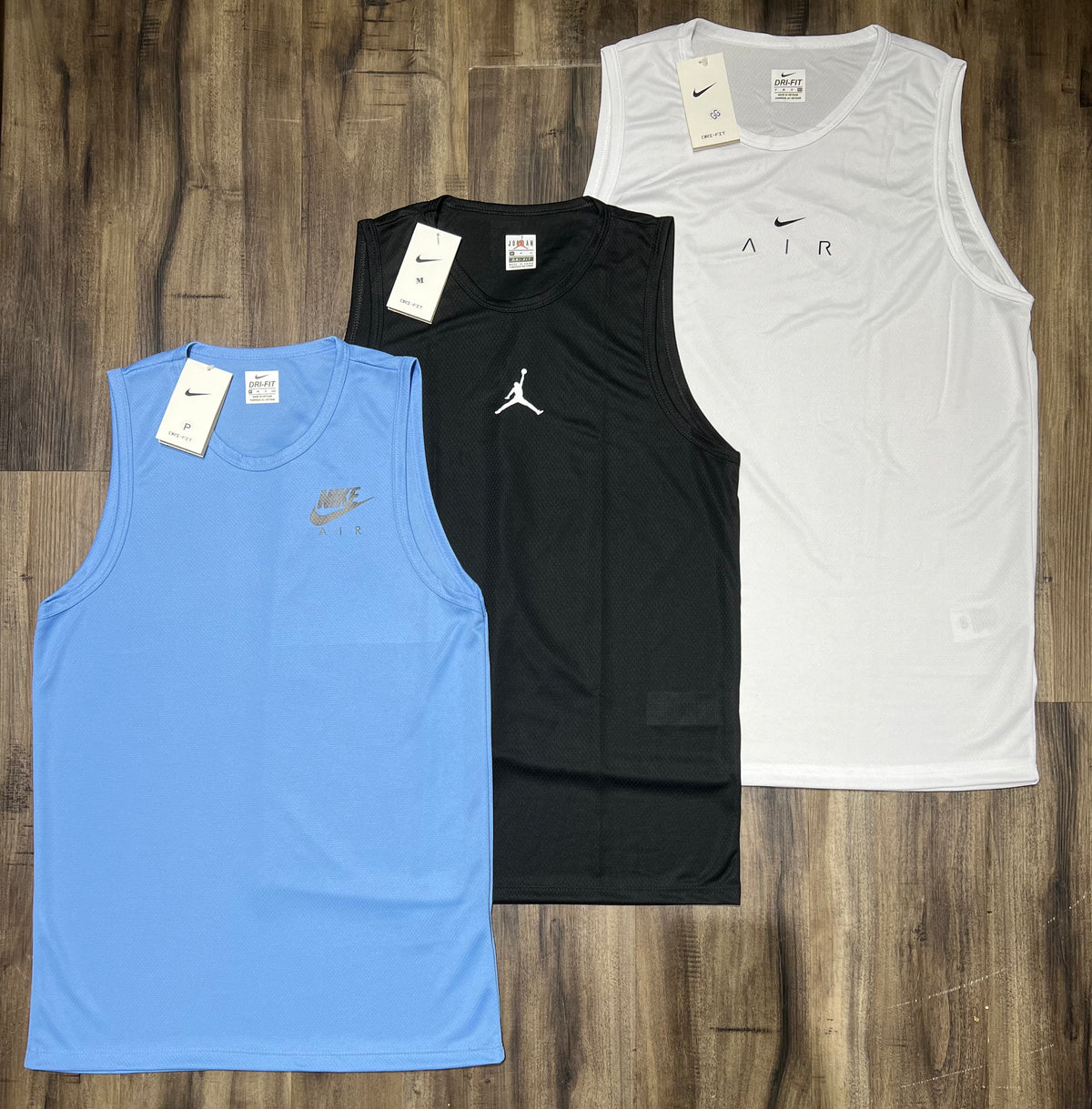 Kit com 3 regatas mescla