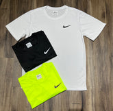 Kit com 3 camisetas nike dri-fit