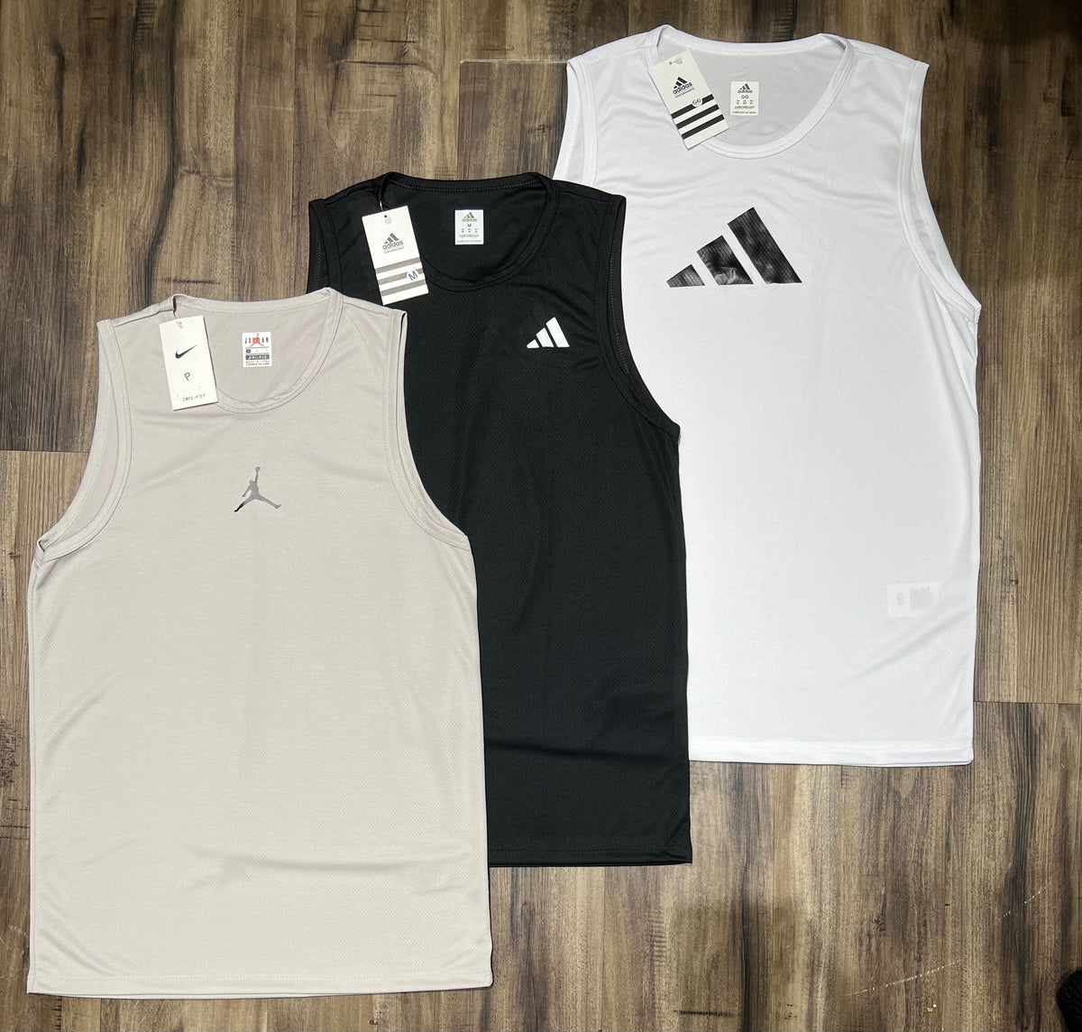 Kit com 3 regatas mescla