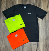 Kit com 3 camisetas nike dri-fit