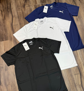 Kit com 3 camisetas puma dri-fit
