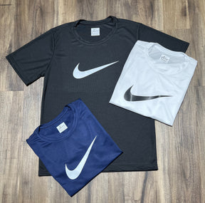 Kit com 3 camisetas nike dri-fit