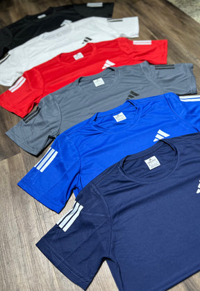 Kit com 6 camisetas adidas dri-fit