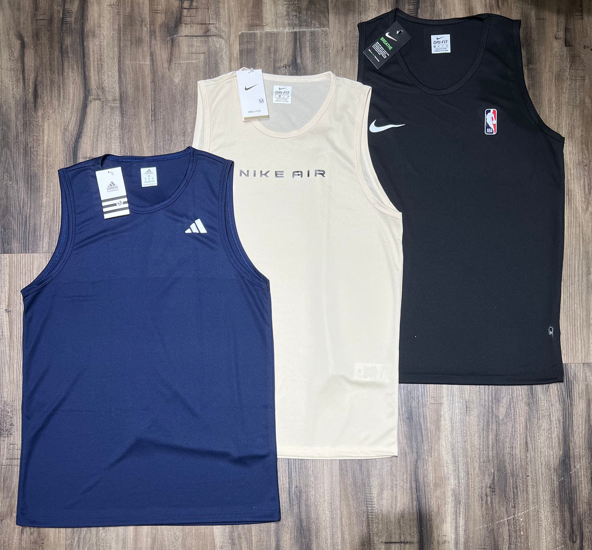 Kit com 3 regatas mescla