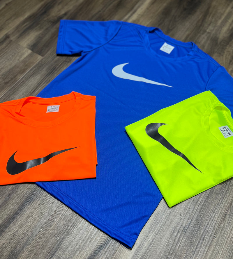 Kit com 3 camisetas nike dri-fit